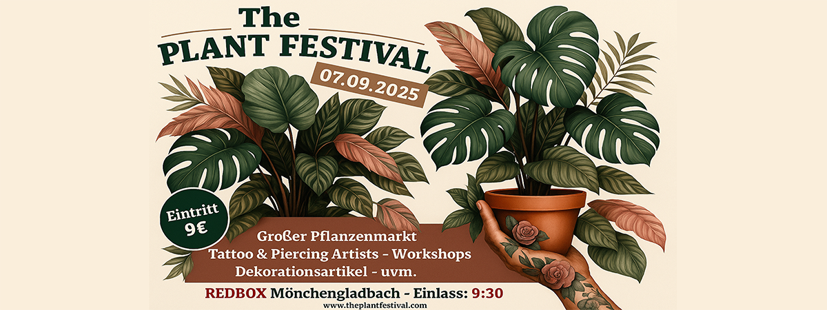 The Plant Festival in der Red Box Mönchengladbach